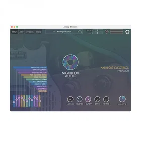 NIGHTFOX_AUDIO Analog Electrics Audio Production Software