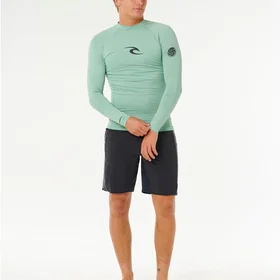 Rip Curl Rash Guard Shirt Long Sleeve UPF 50 Men's