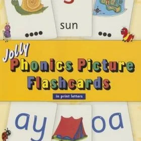 Jolly Phonics Picture Flash Cards 3-Pack 9781844144396