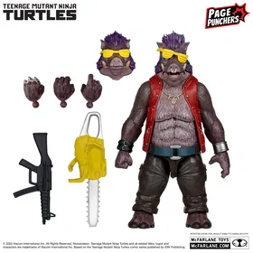 McFarlane Toys Teenage Mutant Ninja Turtles Page Punchers Bebop Action Figure 07