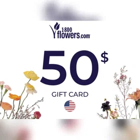 1-800-Flowers.com Gift Card 50 USD