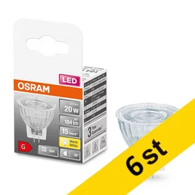 Osram LED GU4 MR11 2700K 184lm 2.5W 6-pack