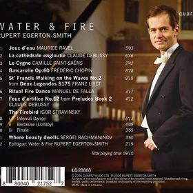 Rupert EgertonSmith Water & Fire CD