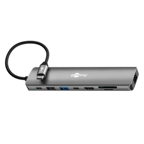 Goobay 8-Port USB-C Multiport Adapter (129465)