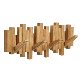 House Nordic Stina Eik Naturlig Klesstativ 40X3X18 cm