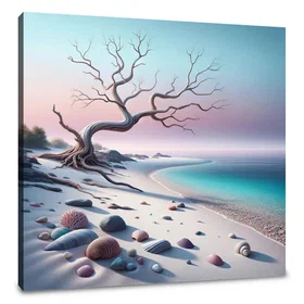 Home Art Haven Serene Shoreline Canvas