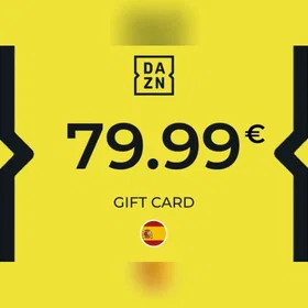 DAZN Gavekort 79.99 EUR