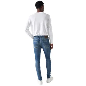 Salsa Jeans Skinny Fit Låg Midja Jeans (Herr)