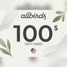 Allbirds Gavekort 100 USD