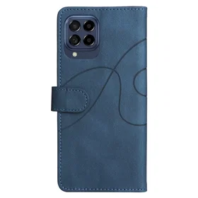 Teksturoitu Läderfodral för Samsung Galaxy M53 5G