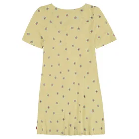 Levi's Smocked Woven Short Sleeve Dress