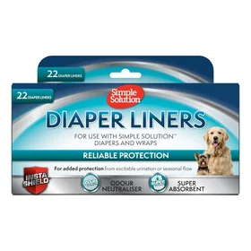 Simple Solution Dog Diaper Liners Female (22 pack)
