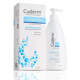 Cuderm Moisturising Cream Colloidal Oatmeal 500ml