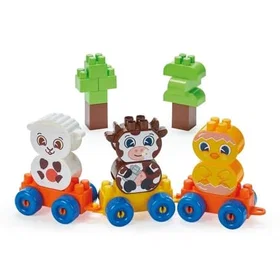 Abrick Ecoiffier Farm Animals Block Train Ensemble de construction 1369 250pcs