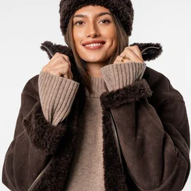 Loov Erica Shearling Lue
