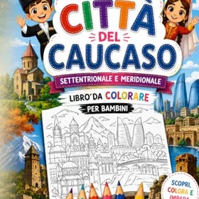 LE Città Del Caucaso Färgläggningsbok