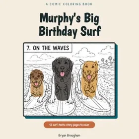 Murphy's Big Birthday Surf Färgläggningsbok