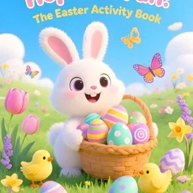 Hop Into Fun: The Easter Activity Book Coloring Book