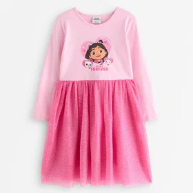 Lindex Gabby's Dollhouse Jersey Tryckt Klänning