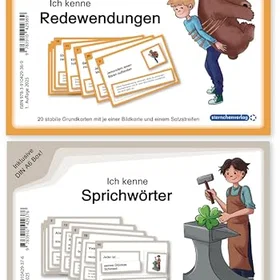Sternchenverlag Idioms and Proverbs Flash Cards 20-Card