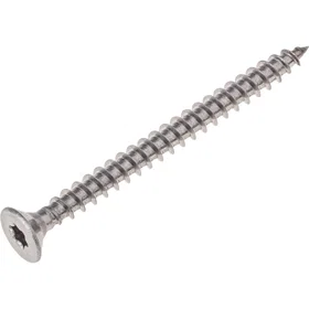 Natur Treskrue Rustfritt stål 8x50mm 100-pack 9047280 50