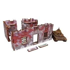 Warlord Games Pre-Painted WW2 Normandy Achtung Panzer Winter Ruins 1