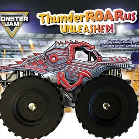 Monster Jam: ThunderROARus Unleashed! En Bilderbok Med Hjul