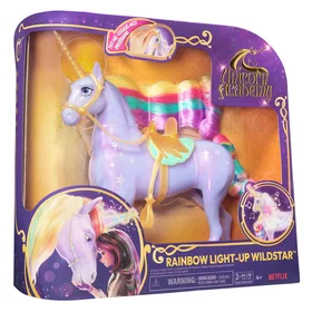 Unicorn Rainbow Light Up Wildstar 28 cm