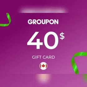 Groupon Gavekort 40 CAD