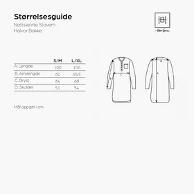 Halvor Bakke Stavern Nattskjorta (Unisex)