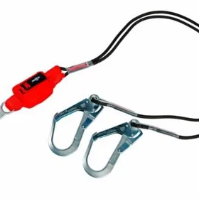 PROTECTA Line med Støddæmper 140 kg Kapacitet Reb Dobbelt Line 1.80 m 1260333