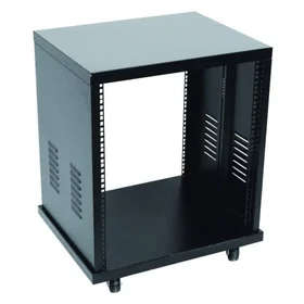 Roadinger 10U 19" Svart Rack Cabinet med hjul