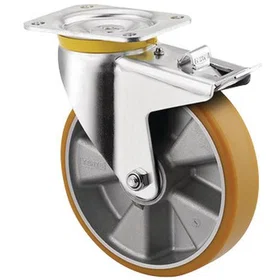 Tente Polyuretan 200 mm Svinghjul Hjul (4687ITP200P63)