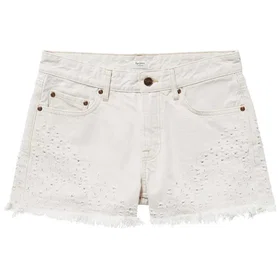 Pepe Jeans Mable Lazer Denim Shorts (Dam)