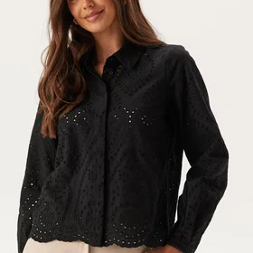 Object Collectors Item Objbitten Long Sleeve Re Shirt (Dam)
