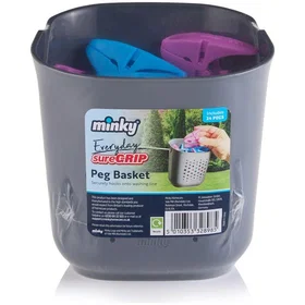 Minky Peg Basket