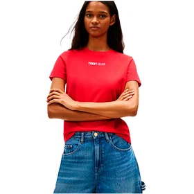 Tommy Hilfiger Kortärmad T-shirt Red Alert (Dam)