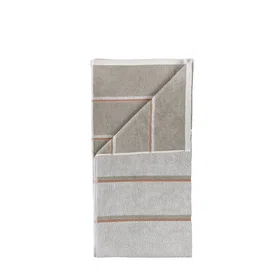 Zone Denmark Towel Soft grey Eucalyptus Terracotta