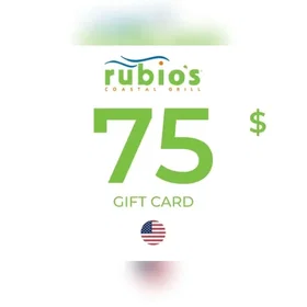 Rubio’s Coastal Grill Gavekort 75 USD