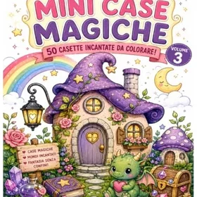 LE Mini Case Magiche – Volume 3 Färgläggningsbok för barn