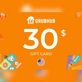 Grubhub Gavekort 30 USD