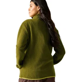Regatta Orla Printed Borg Fuld-Zip Fleece Jakke (Dame)