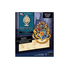 Insight Editions Harry Potter Hogwarts Crest 3D Wood Model