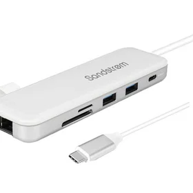 Sandstrøm 8-Port USB Type-C Hub (S8IN1AP25)