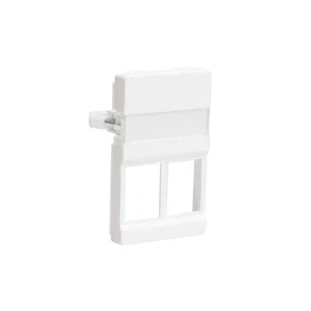 Belden Outlet 2xrj45 50x77mm grå cdt design f
