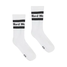 Wolford Logo Rib Socks (Naiset)