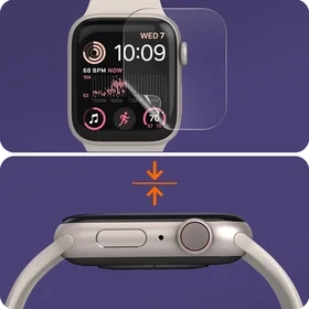 Imak Thin Flexible Screen Protector for Apple Watch SE 40mm (2-pack)