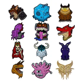 Dungeons & Dragons 50th Anniversary Mystery Pin Badge