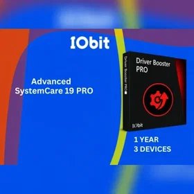 IObit Advanced SystemCare 19 PRO Maintenance Software 1 Year