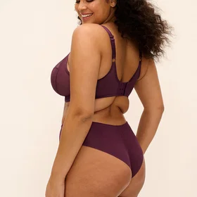 Elomi Reja Brazilian Brief Nainen Punainen
